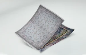 High-density 1500-reed acrylic carpet with Persian pattern by Pamchal