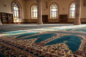 acrylic carpet for religious schools and prayer halls